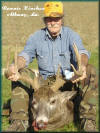 Ronnie Kinchen with a trophy Whitetail Deer.